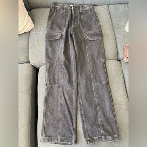 PACSUN wide leg high waisted jeans NEW M